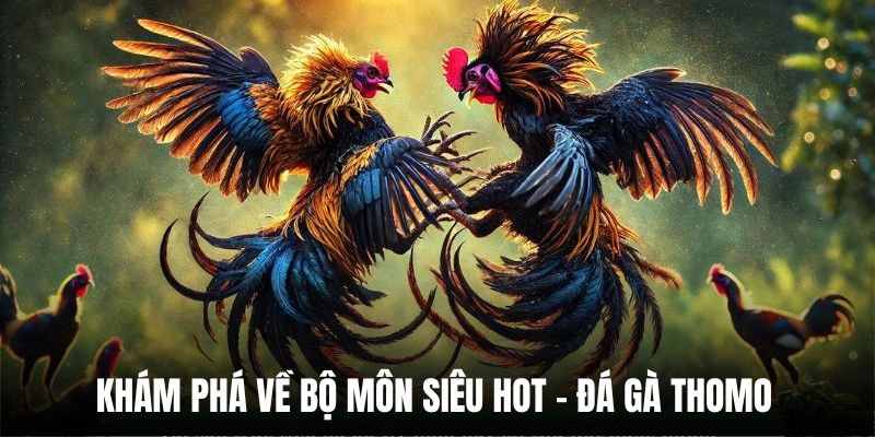 Khám phá về bộ môn siêu hot - Đá gà Thomo